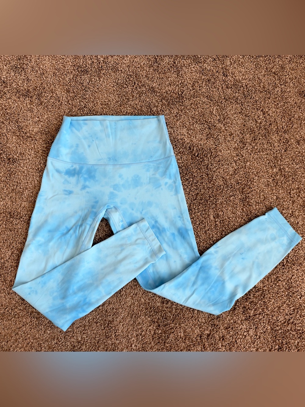 Lululemon Align HR 28’’ Blue Tie-Dye Leggings
